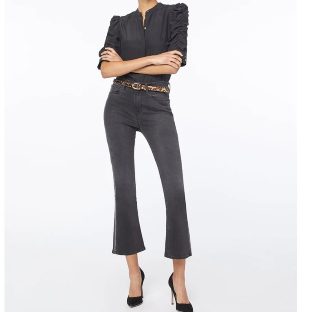 Frame Le Crop Mini Boot Sanded Seam